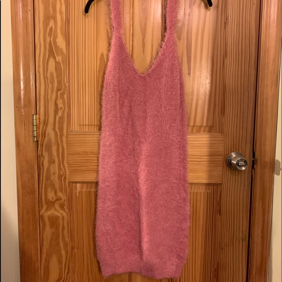 fuzzy pink forever 21 dress - Picture 2 of 3